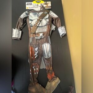 HALLOWEEN COSTUME STAR WARS “THE MANDALORIAN” CHILD SIZE SMALL 5-6